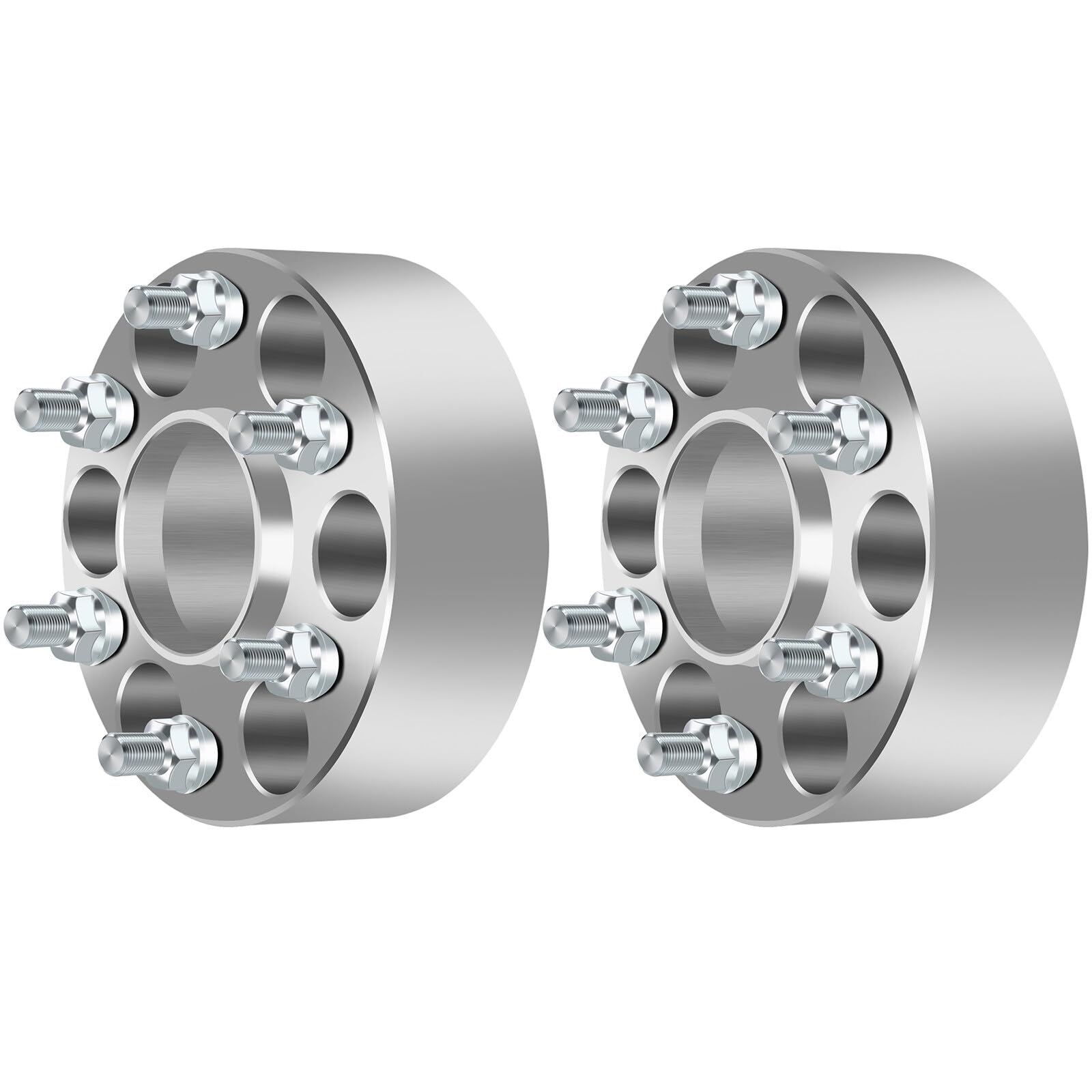 Photo 1 of ECCPP 2PCS 2" 6 lug hubcentric Wheel Spacers 6x4.5 to 6x4.5 Compatible with 2005-2018 for Frontier 1996-2018 for Pathfinder 2000-2015 for Xterra