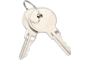 Notonmek Keys CH751 Universal Keys 751CH for RV Compartments Campers Storage Cabinets Boats Trailers T-Handles Side Boxes Display Cases Controller Covers(2 Pcs)