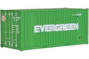 Walthers SceneMaster HO Scale Model of Evergreen 20' Corrugated Container with Flat Panel,949-8002