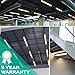 Luxrite 3FT Linear LED Shop Light Fixture, 26W, 3000K (Soft White), 3160 Lumens, Damp Rated, LED Strip Fixture, 120-277V, ETL Listed, DLC Listed, 1-Piece