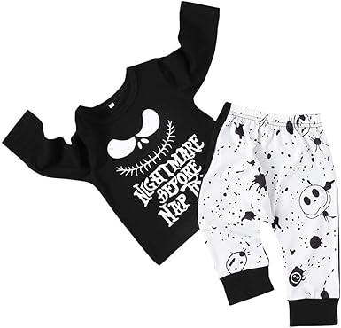 Ropa Bebe, Conjunto para Ropa Niños Bebés Camisas Recién Nacido Niño Manga Larga Letra Imprimir Pijama Top + Pantalones Traje de 2 Piezas Conjunto: Amazon.es: Ropa y accesorios