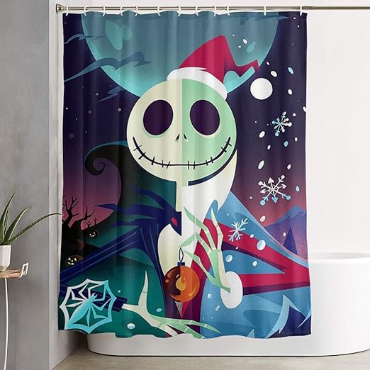 Amazon Com Meirdre Stylish Shower Curtain Halloween Christmas