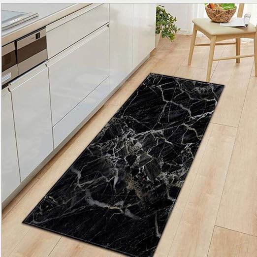 Alfombra De Mármol Alfombra Piso Piedra Tema Puerta Estera Cocina