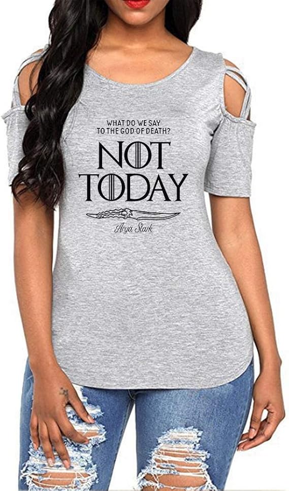 Amazon 記念シャツ Not Todaytシャツ Tシャツ おしゃれティーシャツ 女性ファッション 半袖 夏服 ギフト 誕生日プレゼント シャツ ブラウス 通販
