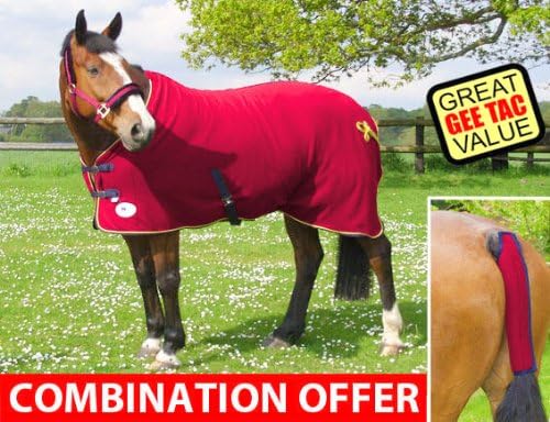 GEE TAC HORSE VELVET FLEECE SHOW/TRAVEL COOLER RUG IN STOCK (email us with size)