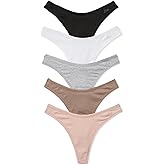 Victoria's Secret PINK Women's Cotton Thong Underwear, Panties for Women (XS-XL)