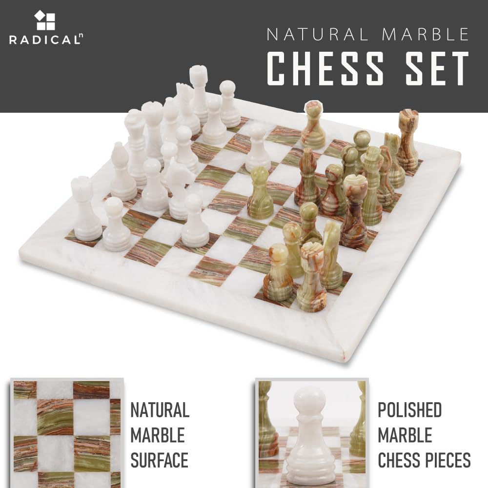 Radicaln Marble Chess Set 15