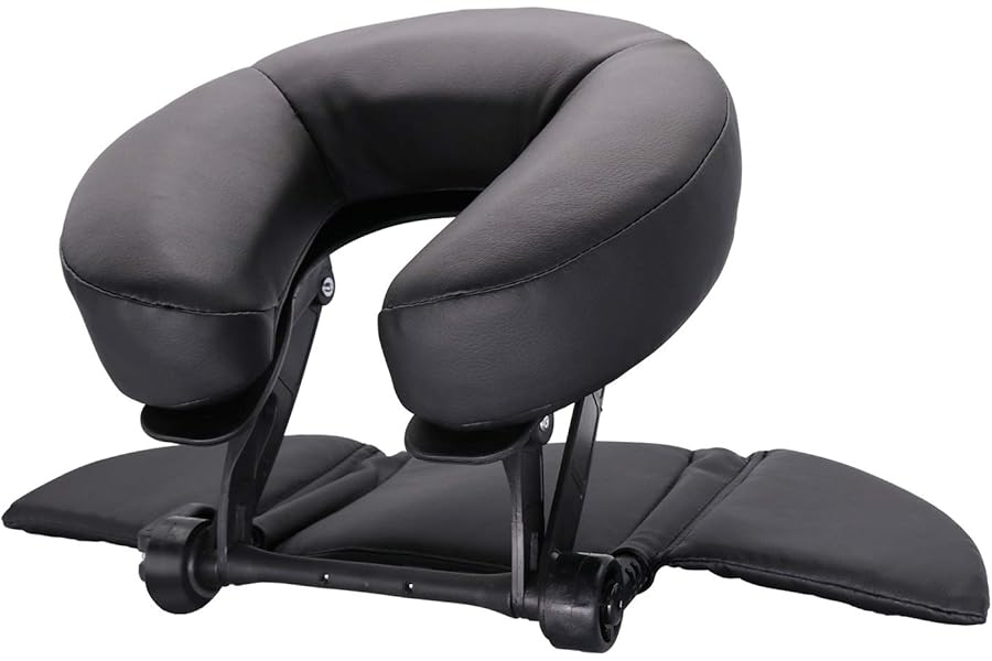 TRENDBOX Face Down Tabletop Massage Kit Adjustable Headrest Pillow
