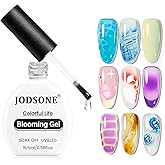 JODSONE 16.5ml Clear Blooming Gel Nail Polish for Spreading Effect Marble Natural Stone Watercolor Floral Print Nail Painting
