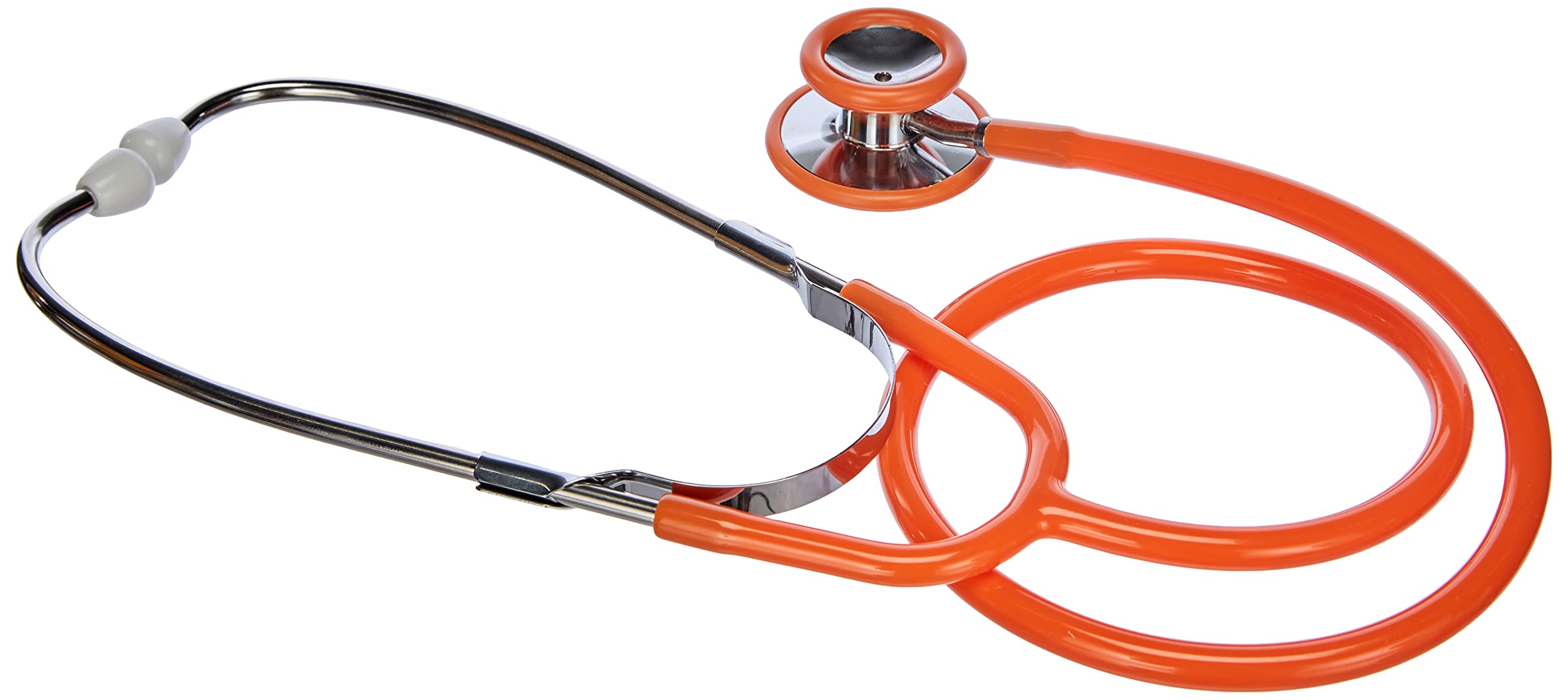Gima 32577 Wan Dual Head Stethoscope, orange, lightweight chrome plated nurse stethoscope