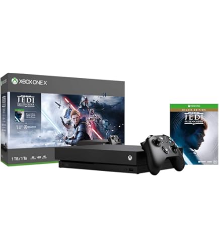 Amazon.com: Xbox One X 1TB Console - Star Wars Jedi: Fallen Order