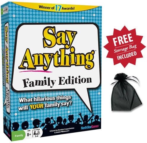 Say Anything Family with Free Storage Bag