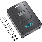Renogy Rover MPPT Solar Charge Controller 60A 12/24/36/48V for Solar Panels | 150V PV input, AGM/Gel/Flooded (auto), Li (manual), MPPT 99%, overcharge/short protection, negative ground, for off-grid