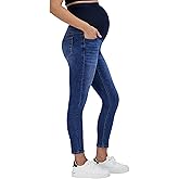 Savi Parker Women’s Maternity Jeans Over The Belly - Pregnancy Clothes for All Seasons, Maternity Pants