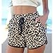 PurFit Women's Summer Claire Cheetah Print Shorts - Leopard Print Shorts