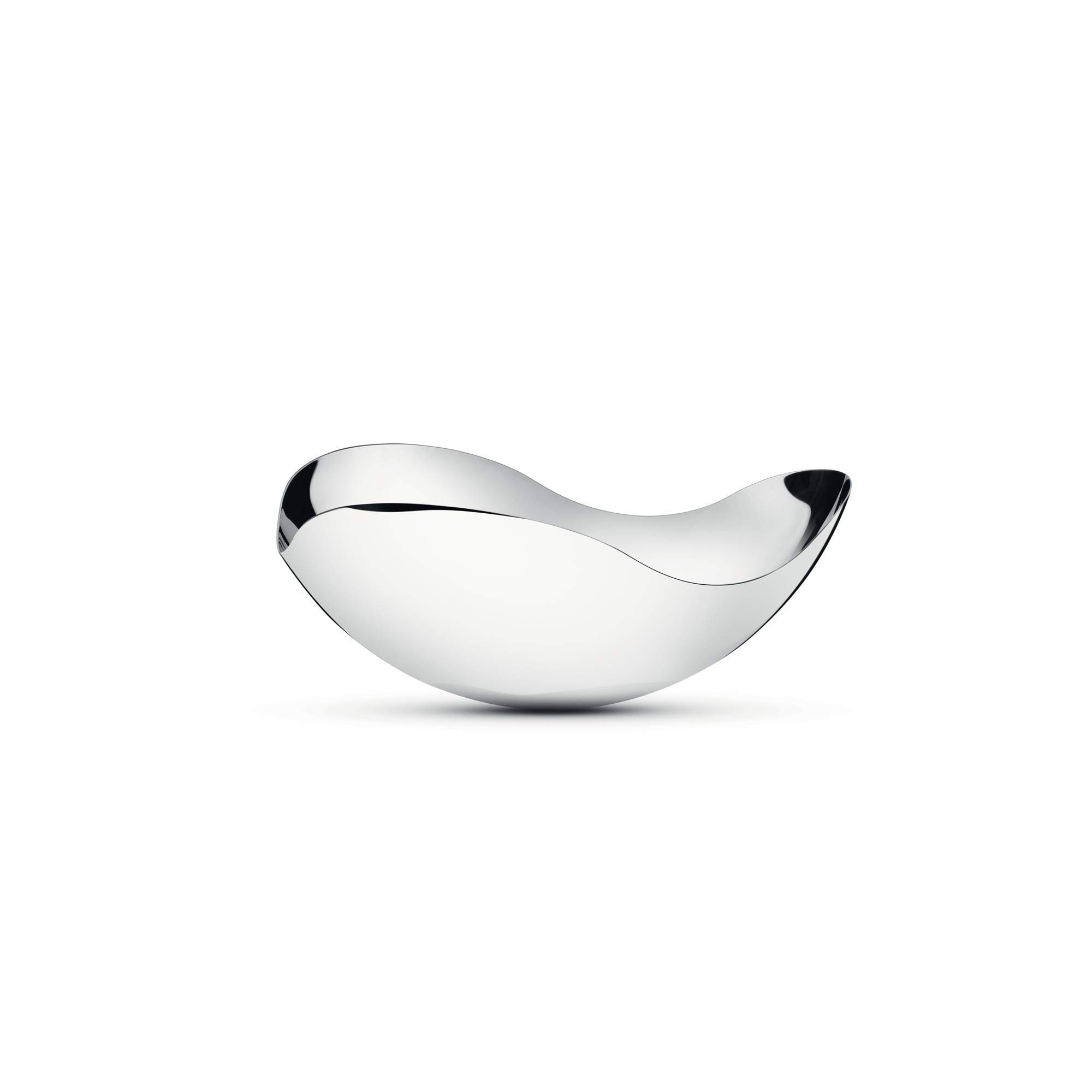 Georg Jensen Bloom Bowl, Small, Mirror Polished Stainless Steel by Helle Damkjær, 26mm