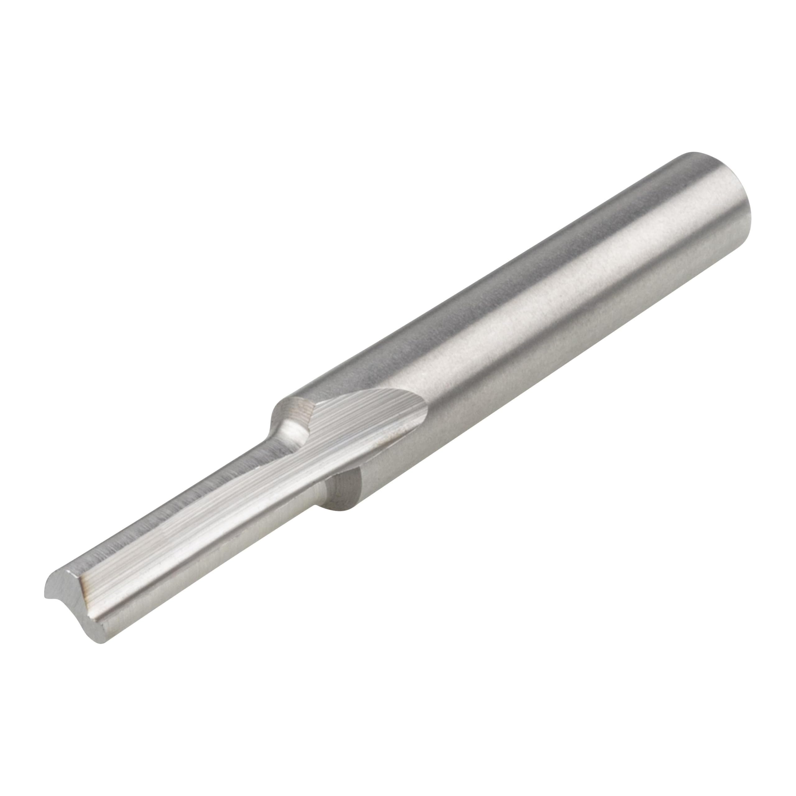 wolfcraft HSS Straight Bit I 3800000 I HSS Router bit Made from high-Speed Steel for milling Hardwood, softwood and Plastic.