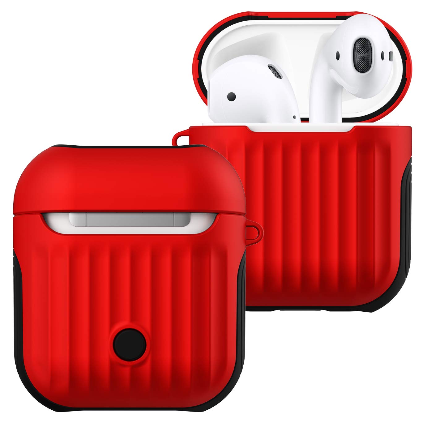 AirPods Case Cover Romozi AirPod Case with Lanyard