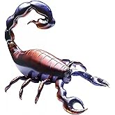 50 Inch Scorpion Foil Balloons Large Vivid 3D Balloons Party Decorations Balloons Large Standing Assembl For Boy's Gift