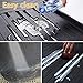 Trunk Cargo Liner Mat Tray for Ford Escape 2013 2014 2015 2016 2017 2018 2019 Heavy Duty Waterproof Trunk Floor Mat Custom Fit All Weather Odorless (Black)