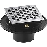 Kohler 22673-CP Clearflo square brass tile-in shower drain