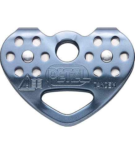 Amazon.com : Petzl, Tandem, Double Pulley for Tyrolean Traverses