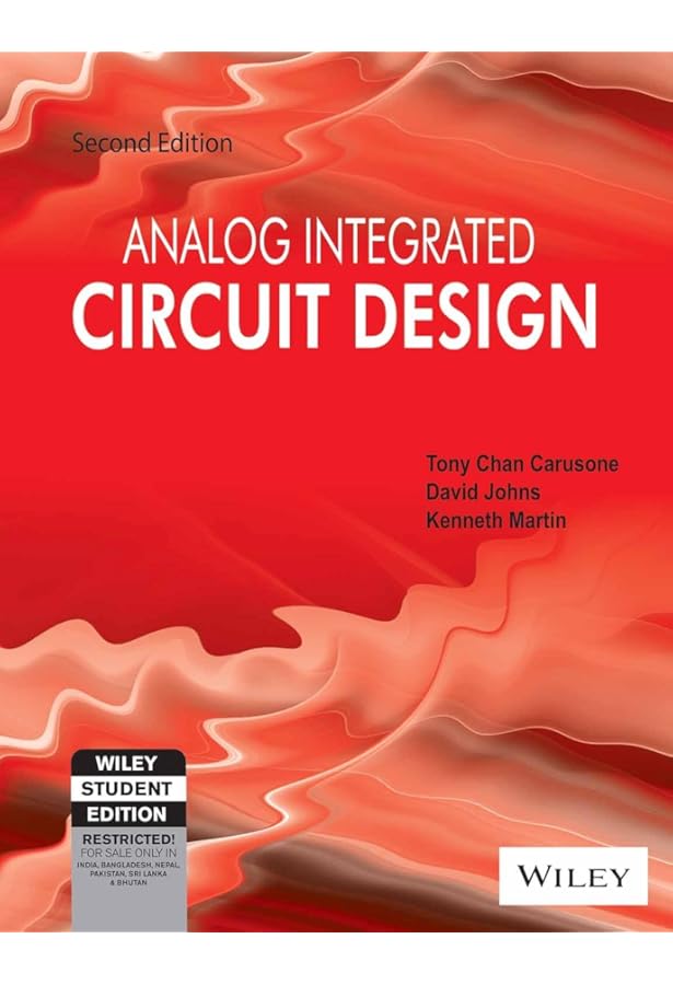 Analysis and Design of Analog Integrated Circuits: Gray, Paul R