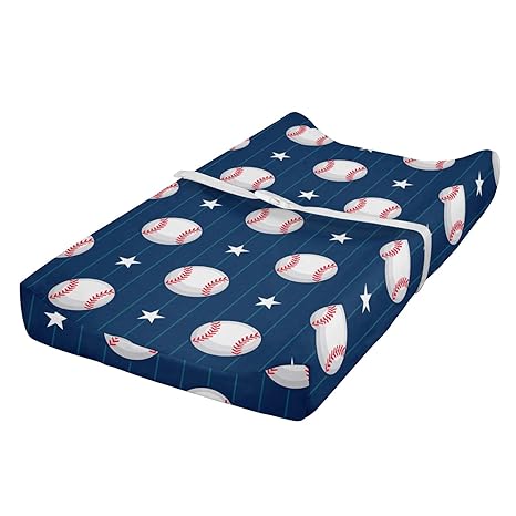 baseball changing pad cover