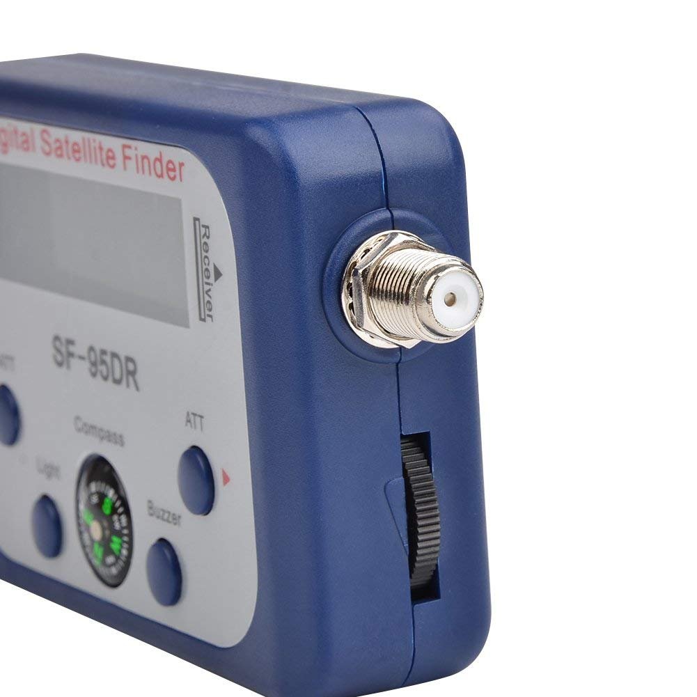 HD-Line SF-9506T – Rilevatore Di Segnale Terrestre VHF/UHF Per TV TNT, Compatto E Affidabile