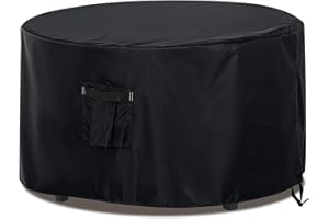ABCCANOPY Ottoman Cover Rectangle Upholstered Chair Cover Universal Furniture Cover Chair Cover Common Indoor and Outdoor Waterproof and Dustproof 32Dx22 Black