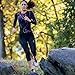CW-X Women's 3/4 Length Pro Running Tights,Black,Medium