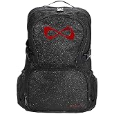 Nfinity Sparkle Cheer Backpack - Lightweight Backpack Durable Storage Bag | Adjustable Straps for Comfort, Spacious Compartments, Durable Build and Strong Zippers, Ideal for Training &amp; Travel backpack