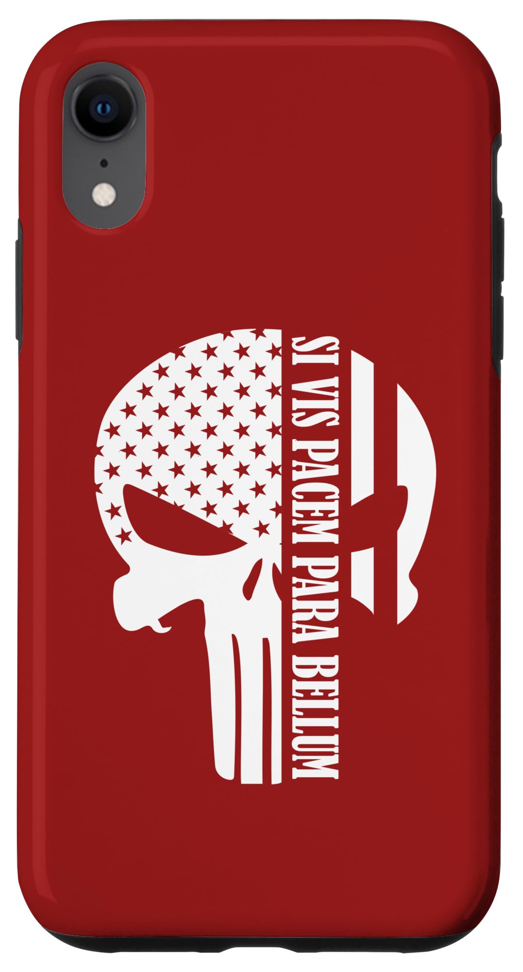 iPhone XR "Si Vis Pacem, Para Bellum" This Is My Peace Prepare For War Case