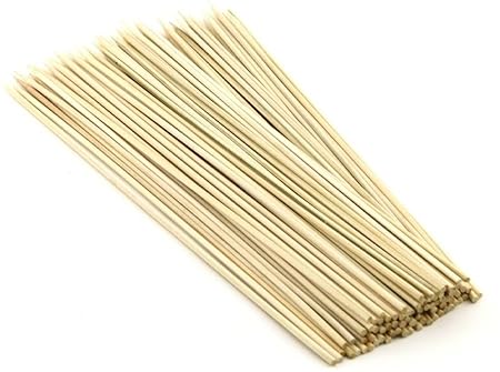Webshoppers Long Bamboo Cocktail Party Sticks (12inch) -90 Pieces