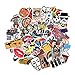 8 Series Stickers 100 pcs/Pack Stickers Variety Vinyl Car Sticker Motorcycle Bicycle Luggage Decal Graffiti Patches Skateboard Stickers for Laptop Stickers for Kid and Adult (Series B)