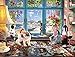 Buffalo Games - Cats Collection - Puzzler's Desk for 168 months to 1200 months - 750 Piece Jigsaw Puzzle, Multicolor