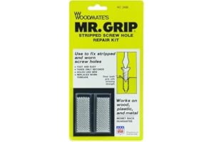 Woodmate 2498 Mr. Grip Screw Hole Repair Kit,Steel,Pack of 1