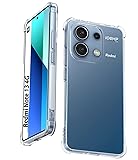 USTIYA Case for Redmi Note 13 4G 6.67 Inch Clear