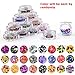 Nail Glitter Sequins, DANCINGNAIL 12 Colors/Set Mixed Colorized Nail Art Glitter Sequins DIY Decoration