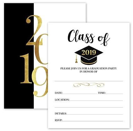 Graduation Invitations Graduation Red Border Graduation