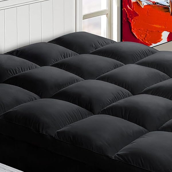 MATTRESS TOPPER KING FOR BACK PAIN, EXTRA THICK...