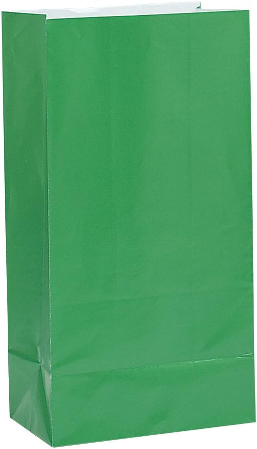 Green Paper Party Bags, 12ct Amazon.ca Home & Kitchen
