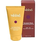 WHIND Marrakech Gleam Illuminating Body Cream – Jelly Body Butter Moisturizer that Instantly Hydrates and Nourishes with Vitamin C – 150ml
