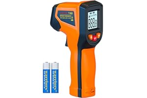 Upgrade 2023 Laser Infrared Thermometer Non-Contact Digital Temperature Gun, -50°C~600°C (-58°F~1112°F) IR Thermometer for In
