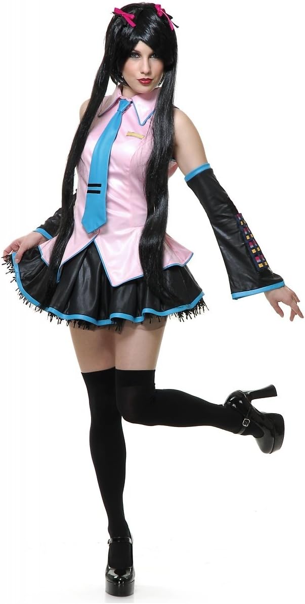 Charades Vocaloid Hatsune Miku Adult Pink Adult Women's Costume