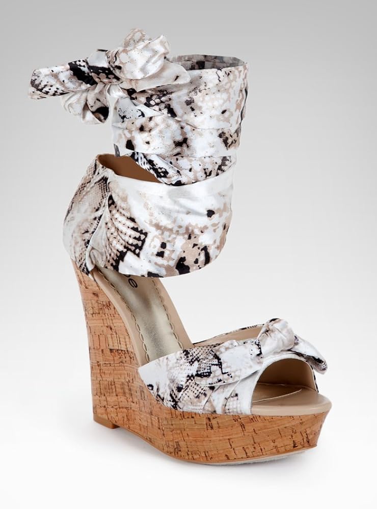 bebe wedge heels