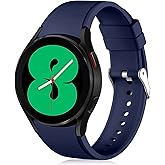 Lerobo No Gap Band Compatible With Samsung Galaxy Watch 7 5 4 6 (44mm 40mm), Watch 5 Pro (45mm), 4 Classic (46mm 42mm) - 20mm Quick Release Sport Replacement for Women Men