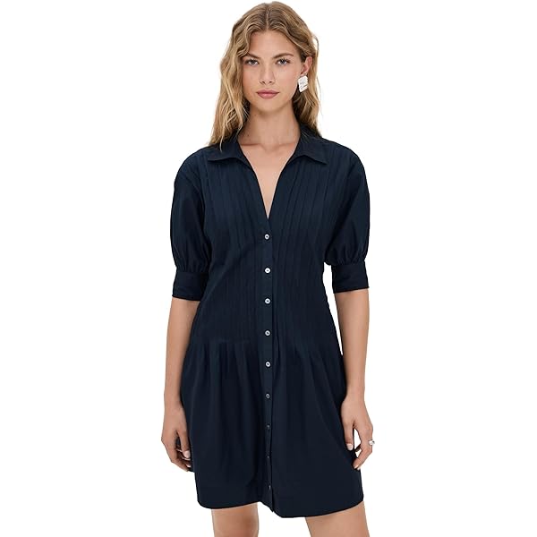 Cinq à Sept Women's Mini Monty Dress, Navy, 0 at Amazon