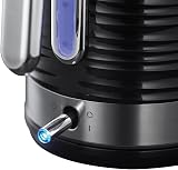 Russell Hobbs Inspire Electric Cordless Kettle 1.7L 3KW Black Textured view 4