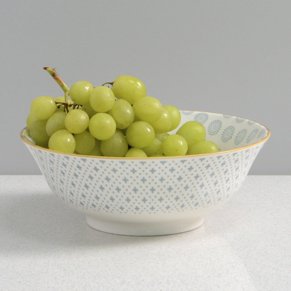 ProCook Porcelain Deep Chinese Rice Bowl Black Large Tableware Dishware & Serving Pieces